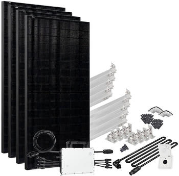 Offgridtec 1640W HM-1500 Solaranlage Full Black mit Einspeisesteckdose (014535-023)
