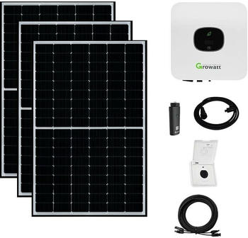 Lieckipedia Plug & Play Solaranlage 1000W Solarspace mit Growatt Wechselrichter (6369A)