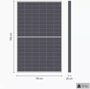 Absaar Balkonkraftwerk 600 W / 800 W (2x 410 W Solarpanel) Absaar Balkonkraftwerk 600 W / 800 W (2x 410 W Solarpanel)
