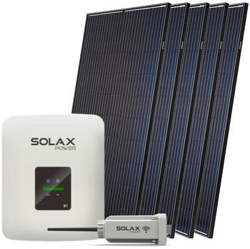 SolaX Power Solar Komplett-Set 5 x 380 Wp Halbzellenmodule 1900 Watt