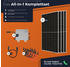 Solarway Balkonkraftwerk 2000W 4 x 500Wp Module + Deye SUN-M200 + 5m Schuko-Kabel für Flachdach
