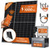 Solarway Balkonkraftwerk 1000/800W 2 x 500Wp Module + Deye SUN-M80G4-EU + Anker SOLIX E1600 + Balkonhalterung