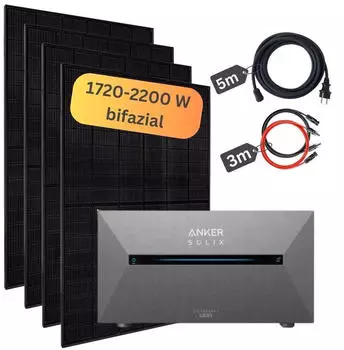 MyVoltaics BKW mit Speicher 1720W + Anker SOLIX Solarbank 2 Pro (B1720ASB2G) MyVoltaics BKW mit Speicher 1720W + Anker SOLIX Solarbank 2 Pro (B1720ASB2G)