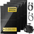 Solakon Balkonkraftwerk 2000/800W 4 x 500Wp Module + APSystems EZ1 + Schuko-Kabel 5m