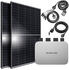 SUNNIVA Balkonkraftwerk 1100/800W 2 x 550Wp Module + EcoFlow PowerStream 800W + Schuko-Kabel 5m