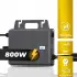 SUNNIVA Balkonkraftwerk 1196/800W 2 x 460Wp Module + TSUN TSOL-MS800 + 5m Schuko-Netzkabel