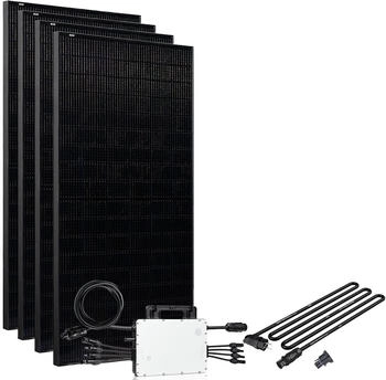 Offgridtec 1640W HM-1500 Solaranlage Full Black mit Schuko-Anschluss (014535-031)