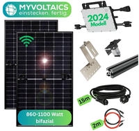 MyVoltaics MPB860-10m, MYVOLTAICS Balkonkraftwerk MyPfannendach 880+ Watt mit