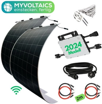 MyVoltaics MyUltraleicht Balkonkraftwerk 620 W mit 2 Modulen (MUB620-15m)