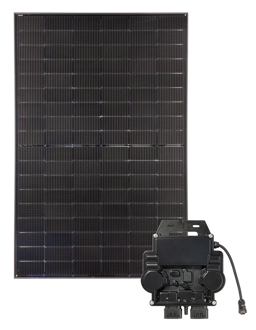 Anker Innovations Deutschland 870Wp Bifaziales Solarmodul + Anker SOLIX MI80 (BLE)