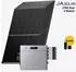 Balkonstrom Solaranlage 3600W 6 x 450Wp Module + Zendure Solarflow 2400 Pro + Zendure Smart Meter + 3m Schuko-Kabel + Flachdach-Halterung