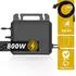 SUNNIVA Balkonkraftwerk 4000W 8 x 500Wp Module + Marstek MST-MI0800 + 4 x Marstek B2500-D 8,96 kWh + 5m Schuko-Kabel