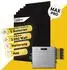 Balkonstrom Solaranlage 3000W 6 x 500Wp Module + Zendure Solarflow 2400 Pro + Zendure Smart Meter + 3m Schuko-Kabel