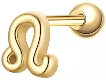 Glanzstücke München Piercing-Schmuck Sterling Silber gelbgold 5,0mm (31597377)