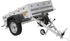 Unitrailer Garden Trailer 150 KIPP 150x106 cm (mit Flachplane, Planenträgern, Stützrad)