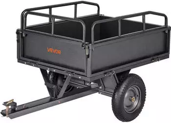 VEVOR Kippanhänger ATV/UTV 283L 226,79kg Stahl (BTC002D)