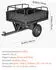 VEVOR Kippanhänger ATV/UTV 283L 226,79kg Stahl (BTC002D)
