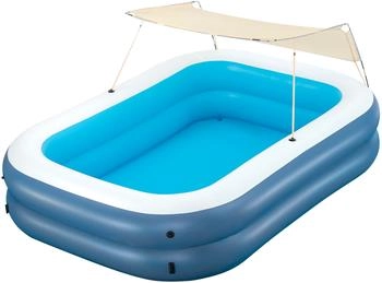 Bestway Summer Bliss Family Pool mit Sonnenschutzdach (54449)