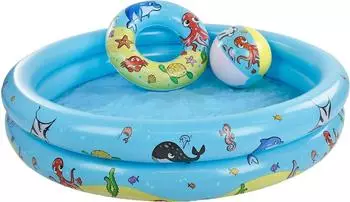 Swim Essentials Wild Life Spielpool-Set beige 120cm (2025SE612)