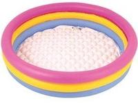 Bestway Planschbecken Swim Squad 51104, ab 2 Jahren, mit 3 Luftringen, bis 62 Liter,