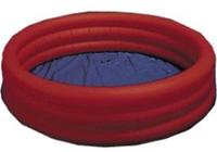 Bestway 993329, Bestway KiddiePool Embossing Rot &Oslash;183cm