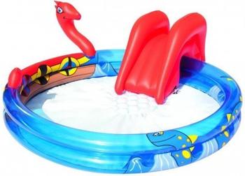 Bestway Planschbecken Viking Play inkl. Wasserrutsche