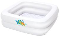 Bestway Planschbecken Scrub-A-Dub 51116, 0 bis 3 Jahre, 2 Luftkammern, 86 x 86...