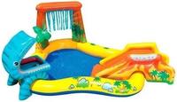 INTEX Aufblasbarer Pool Dinosaur Play Center 249x191x109 cm 57444NP