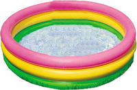 Baby Schwimmbad Sonnenuntergang Gl&uuml;hen