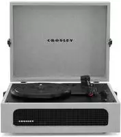 Crosley Voyager Portable Turntable (grey) - Now With Bluetooth Out