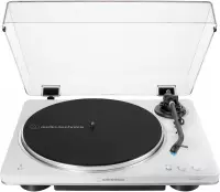 Audio-Technica AT-LP70XBT weiss/silber Plattenspieler,vollautomat.,BT,Cinch