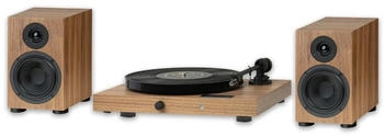 Pro-Ject Juke Box E HiFi Set Walnuss