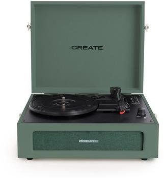 CREATE Retro Record Player sage