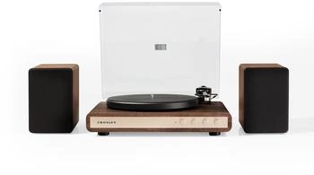 Crosley C65 Plattenspieler mit Lautsprechern Nussbaum