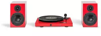 Pro-Ject Juke Box E1 HiFi Set rot