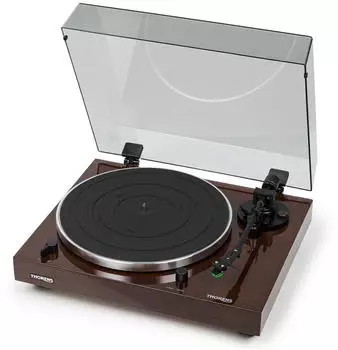 Thorens TD 202 Walnuss + Tonarmwaage