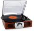 Auna TT-83N Art Deco Record Player Stereo System