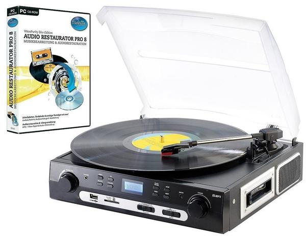 Q-Sonic Schallplatten- und MC-Digitalisierer + Audio Restaurator Pro 8