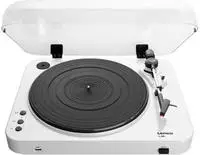 Lenco L-85 WHITE, Lenco L-85 - turntable with digital recorder - Plattenspieler Wei&szlig;