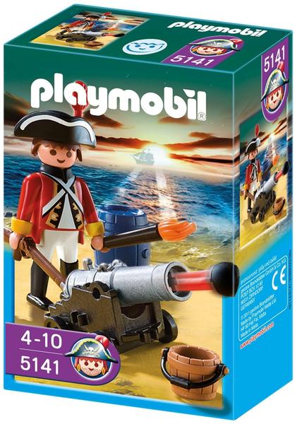 Playmobil Kanonen-Offizier der Rotröcke (5141)