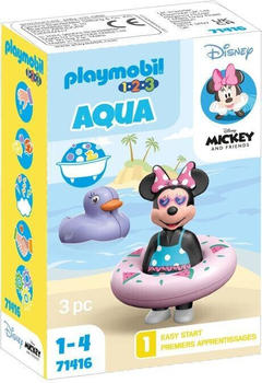 Playmobil 1.2.3 Aqua Disney Mickys Bootstour (71417)