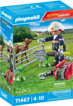 Playmobil Action Feuerwehr-Tierrettung (71467)