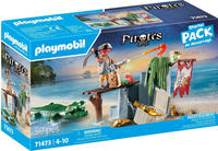 PLAYMOBIL PIRATES 71473, PLAYMOBIL PIRATES PLAYMOBIL 71473 Pirat mit Alligator