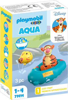 Playmobil 1.2.3 Aqua Disney - Tiggers Schlauchbootfahrt (71414)