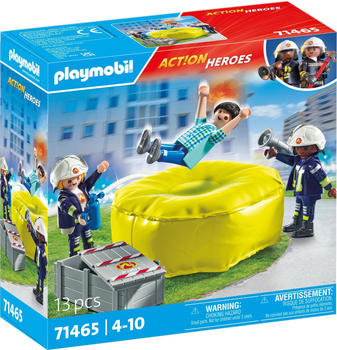 Playmobil Action Heroes - Feuerwehrleute mit Luftkissen (71465)