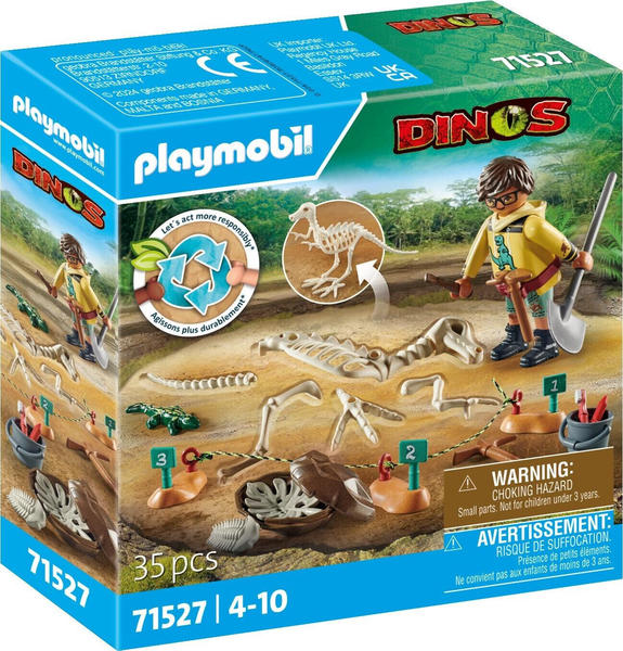 Playmobil Dinos - Ausgrabungsstätte mit Dino-Skelett (71527)