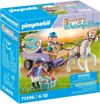 Playmobil Horses of Waterfall Ponykutsche (71496)