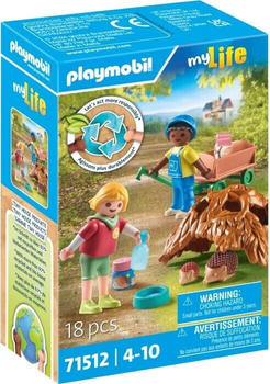 Playmobil My Life Pflege der Igelfamilie (71512)
