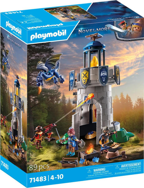 Playmobil Novelmore - Ritterturm mit Schmied und Drache (71483)