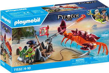 Playmobil Pirates Kampf gegen die Riesenkrabbe (71532)